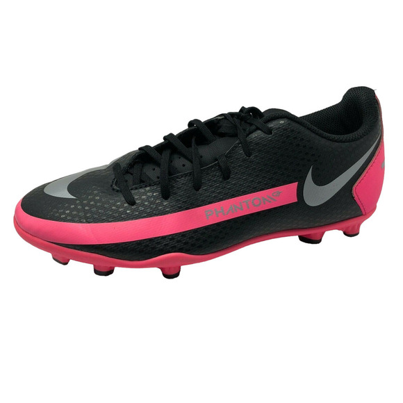 Nike Junior Phantom GT Club FG Black Pink Soccer Cleats CK8479 006 Size 5Y - Picture 8 of 13